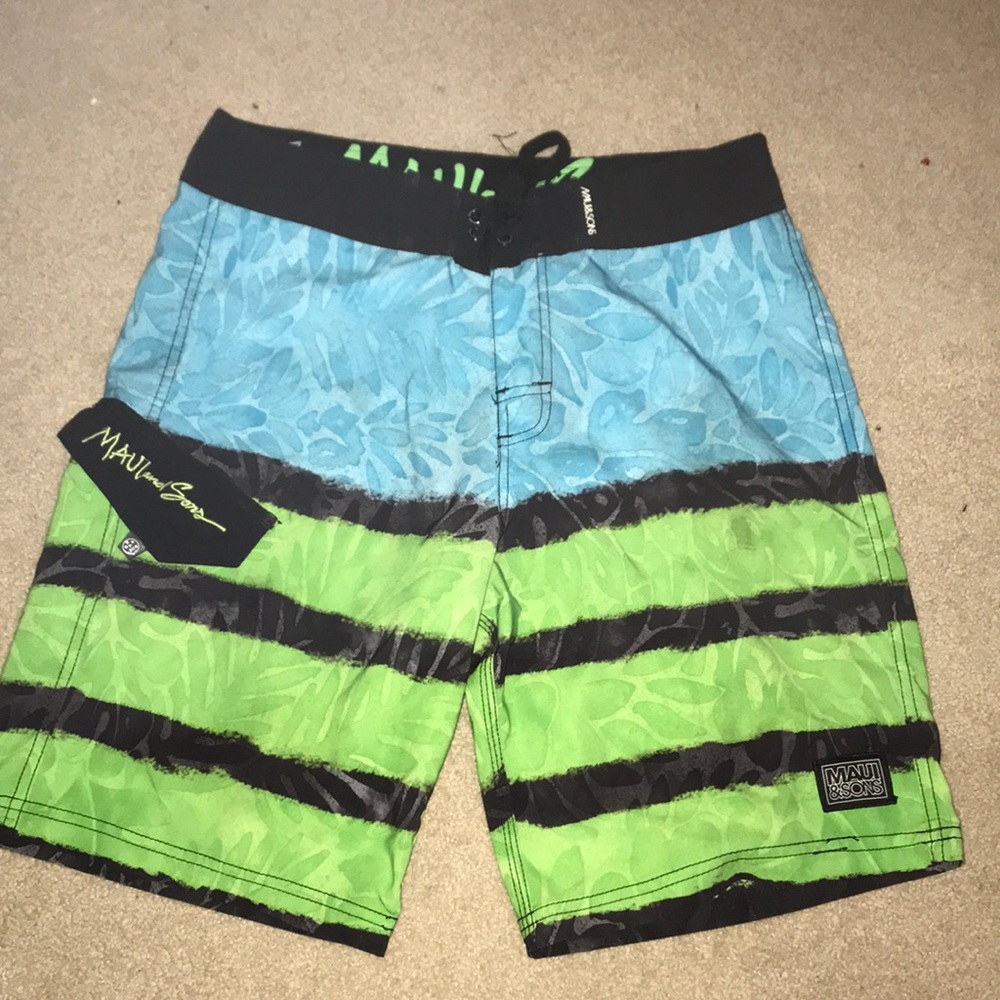 Maui and sons swim trunks